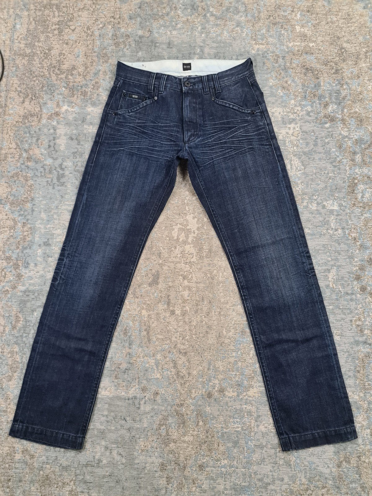 Hugo Boss MICHIGAN W31 L34 Straight 100% katoen Bronno3134, Kleding | Heren, Spijkerbroeken en Jeans, HUGO BOSS Benelux B.V., Blauw