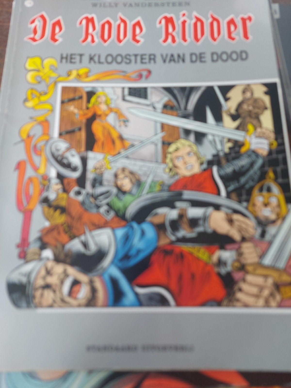 de Rode Ridder - Het klooster van de dood, Boeken, Gelezen, Willy Vandersteen, Ophalen of Verzenden, Meerdere stripboeken