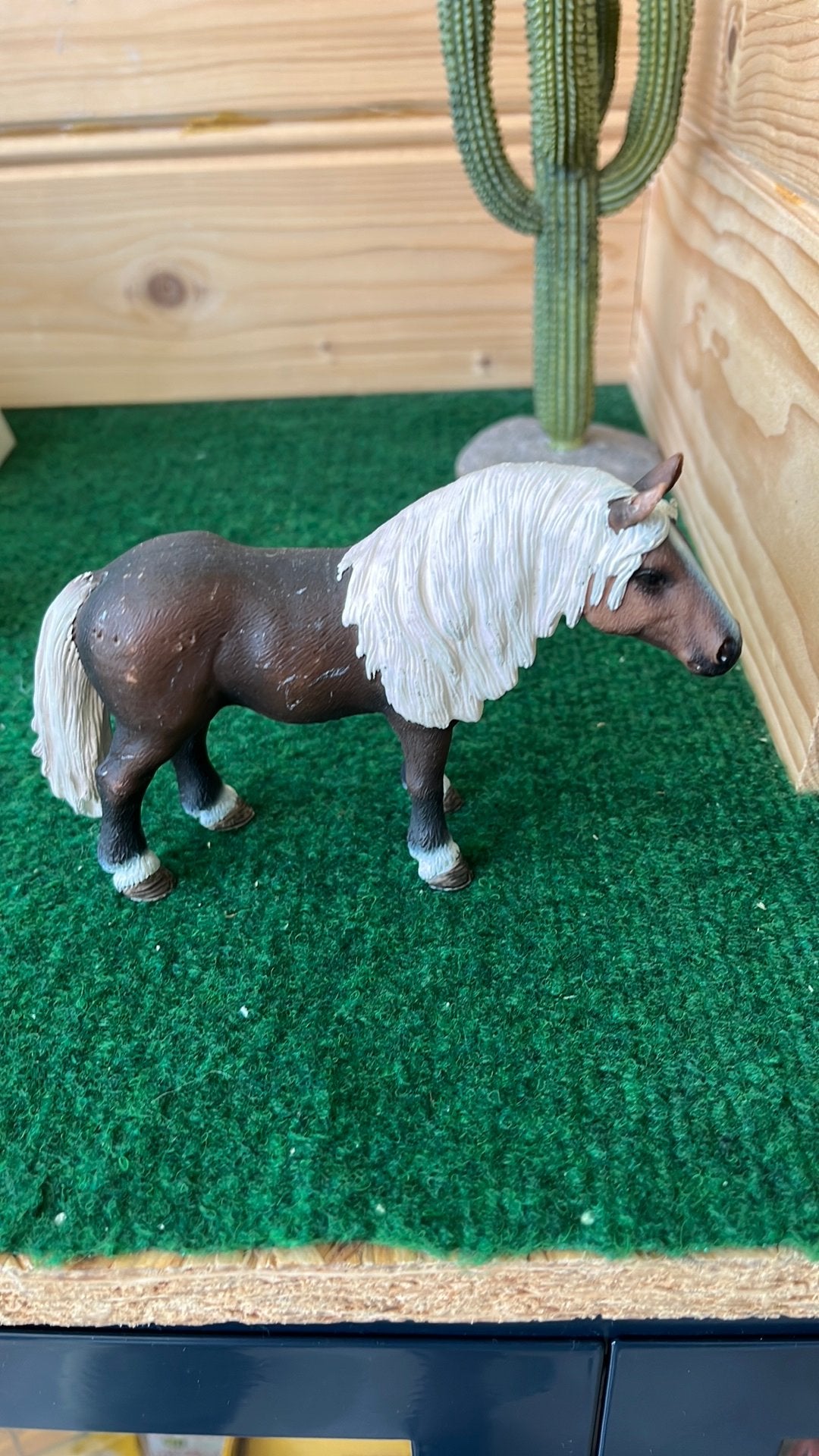 Schleich swartswalder fuchs, Ophalen of Verzenden, Zo goed als nieuw, Paard, Beeldje of Figuurtje