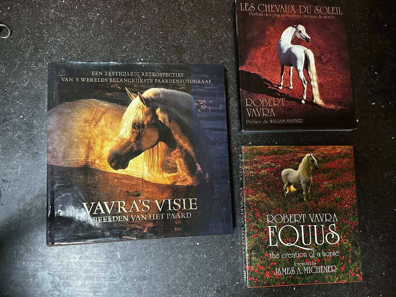 3 Robert Vavra paardenboeken - Equus, Chevaux du Soleil, Vav, Boeken, Ophalen of Verzenden, Zo goed als nieuw, Overige onderwerpen