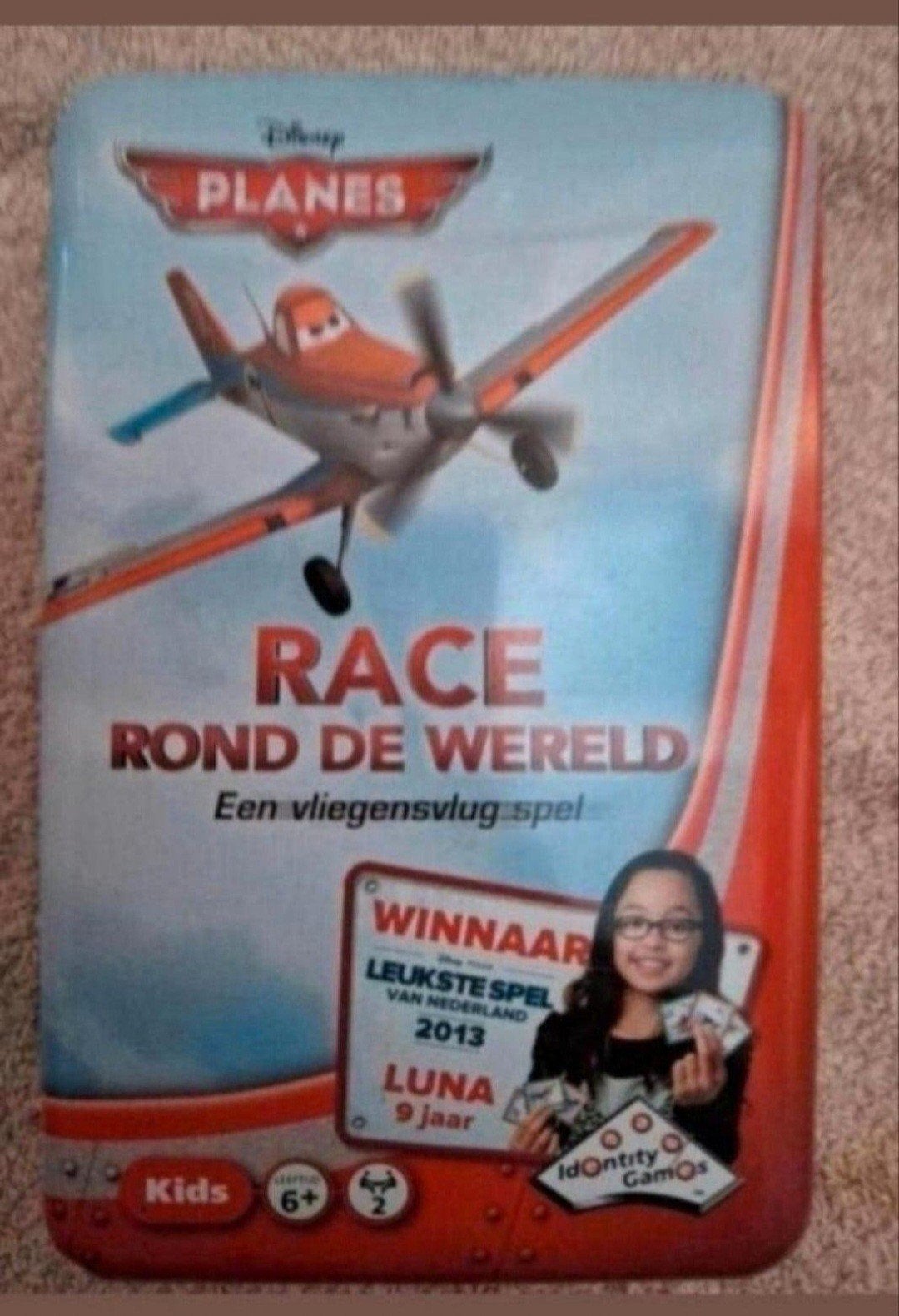 Disney Planes Race Rond de Wereld Vliegensvlug Spel, Een of twee spelers, Ophalen of Verzenden, Gebruikt, Disney