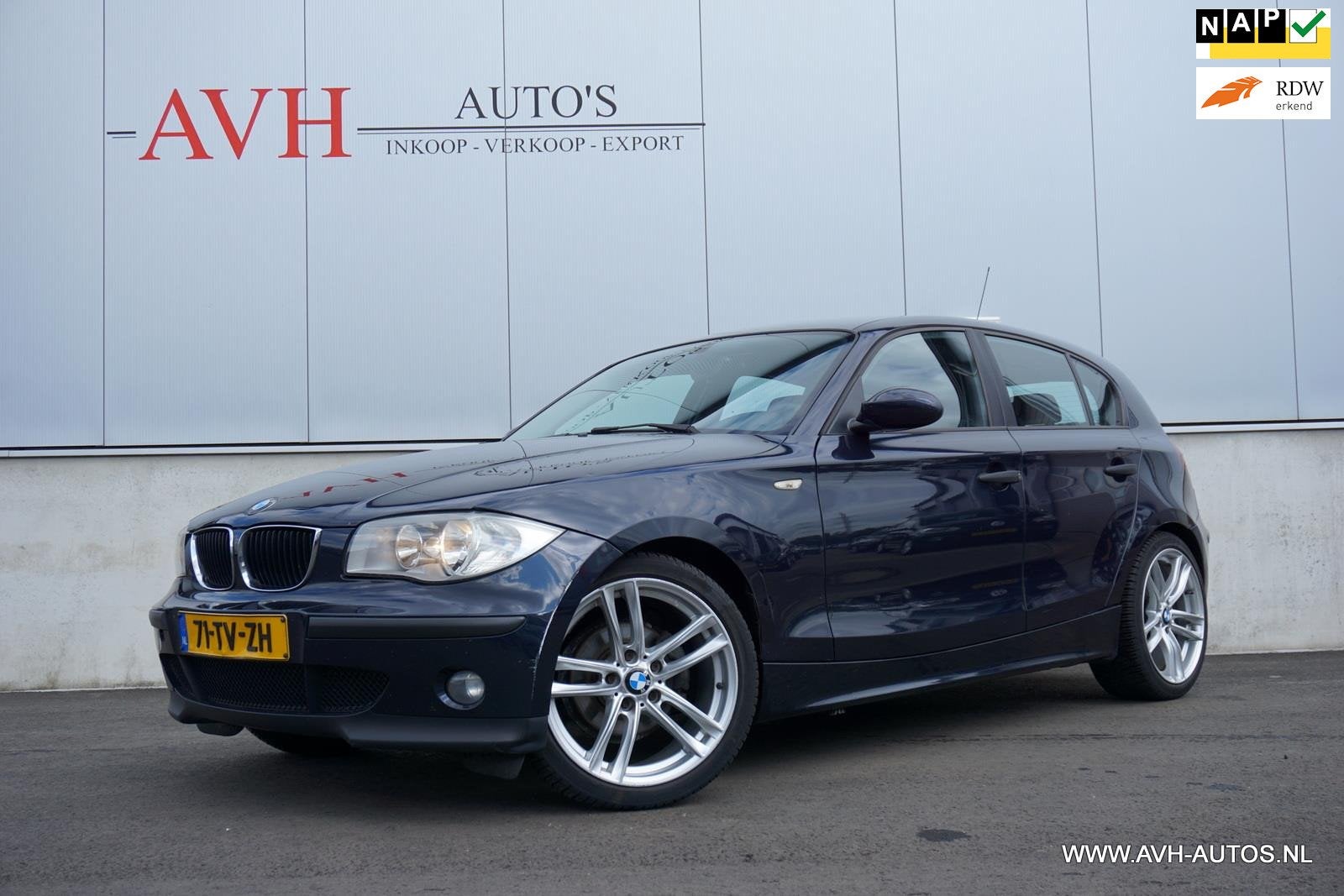 BMW 1-serie 118d Business Line, Auto's, BMW, 1-Serie, 4 cilinders, Blauw, 122 pk