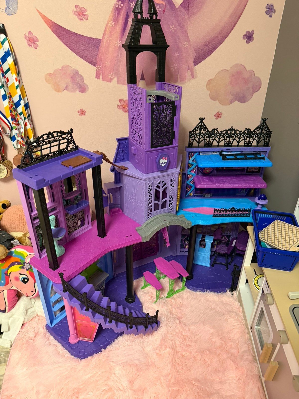 Monster High Speelset Haunted Highschool, Ophalen of Verzenden, Nieuw, Poppenhuis