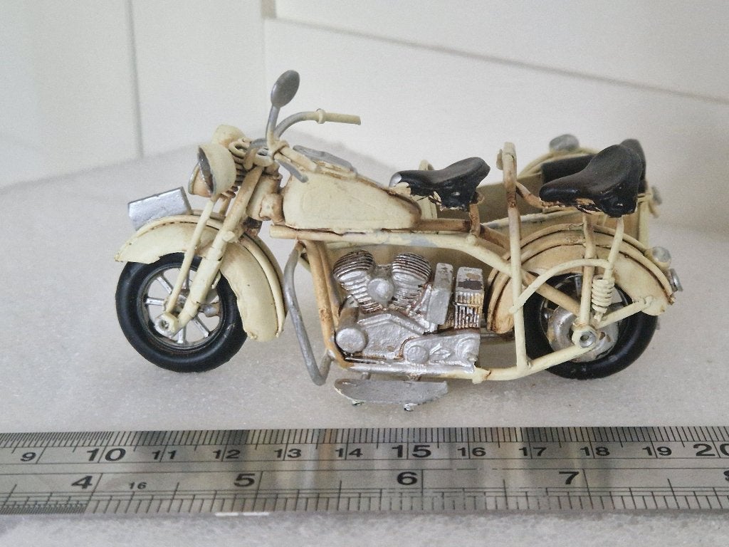 Model van een zijspan motorfiets, Ophalen of Verzenden