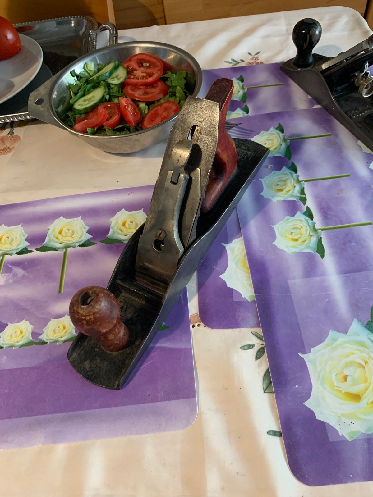 Zeer mooie no5 stalen schaaf geen merkteken kunz??, Antiek en Kunst, Ophalen of Verzenden
