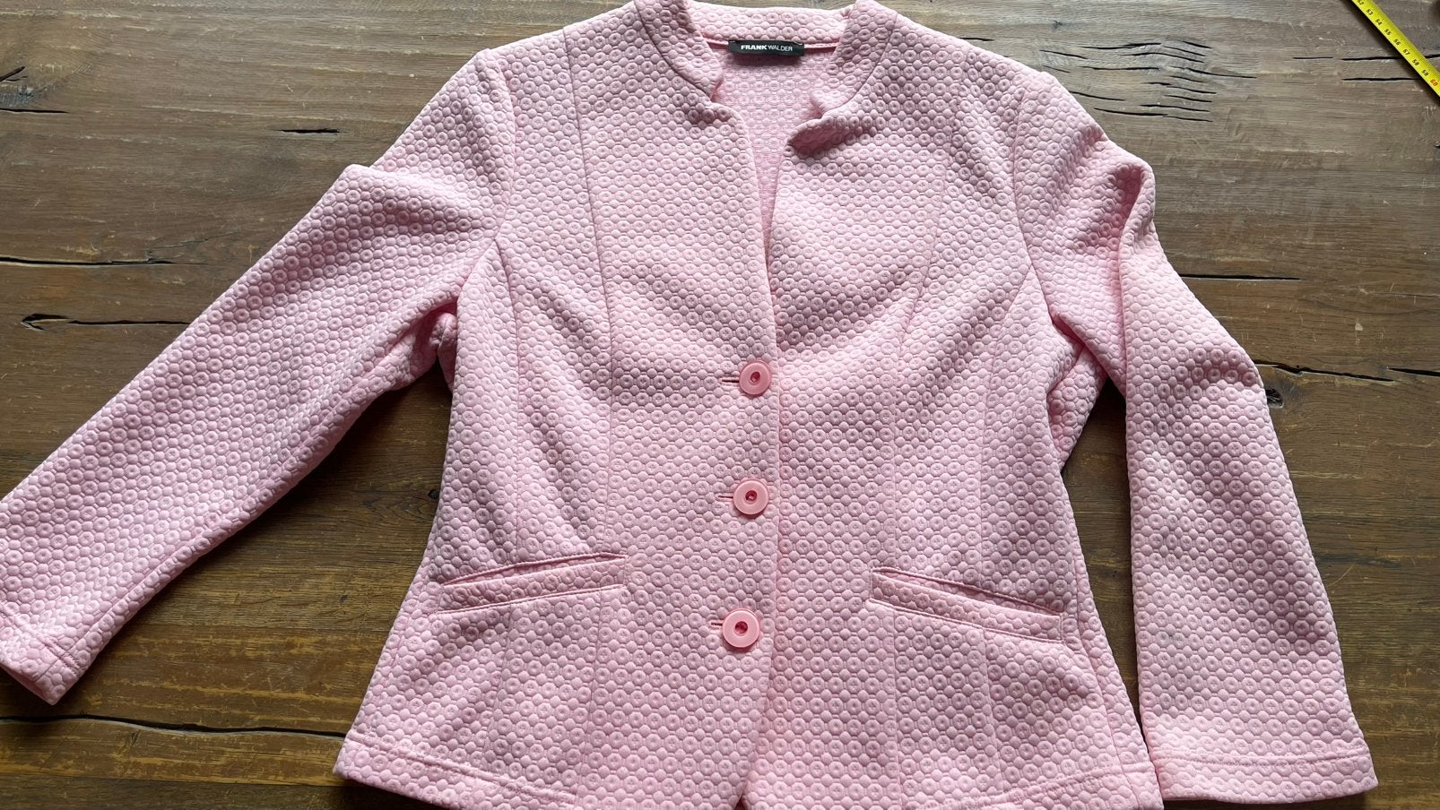 Frank Walder Roze Jasje - Maat M, Kleding | Dames, Maat 38/40 (M), Ophalen of Verzenden, Zo goed als nieuw, Jasje