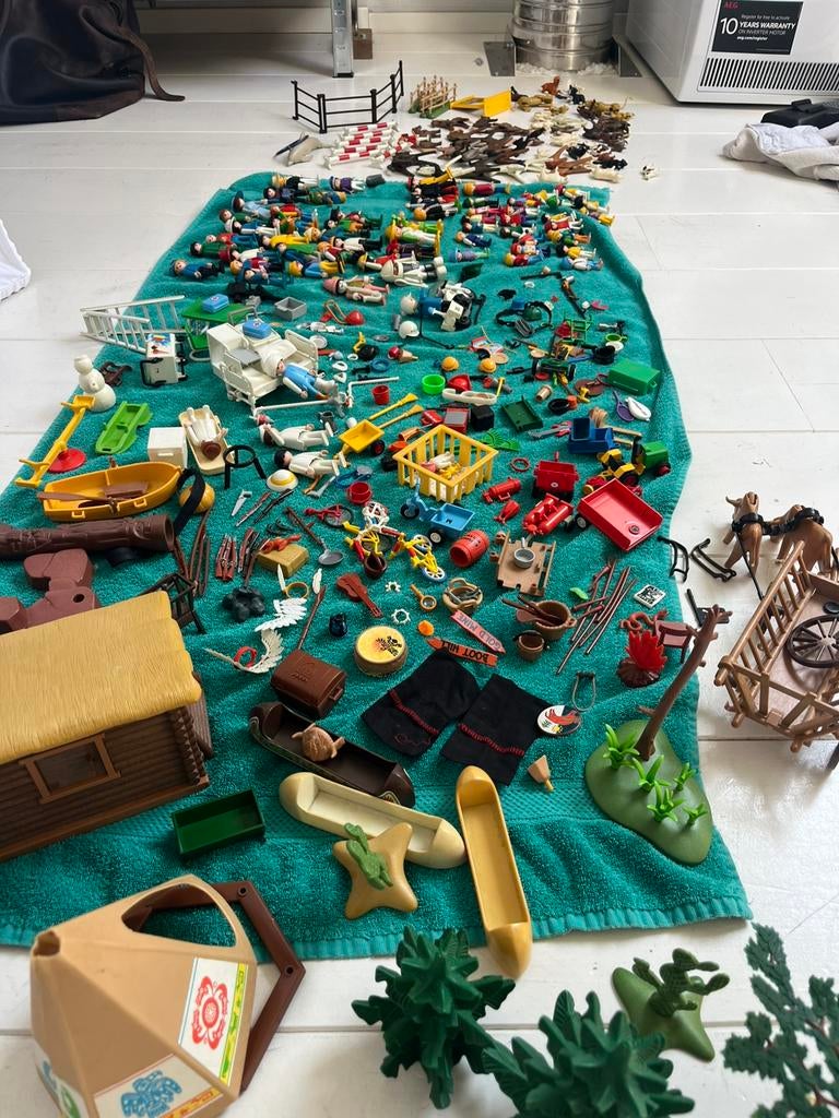 Grote verzameling playmobil vitage., Ophalen, Gebruikt
