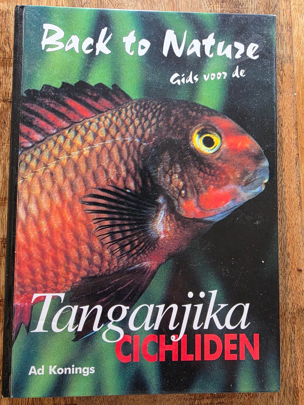 Back to Nature: Gids voor de Tanganyika Cichliden, Ophalen of Verzenden, Zo goed als nieuw, Overige onderwerpen, Ad Konings