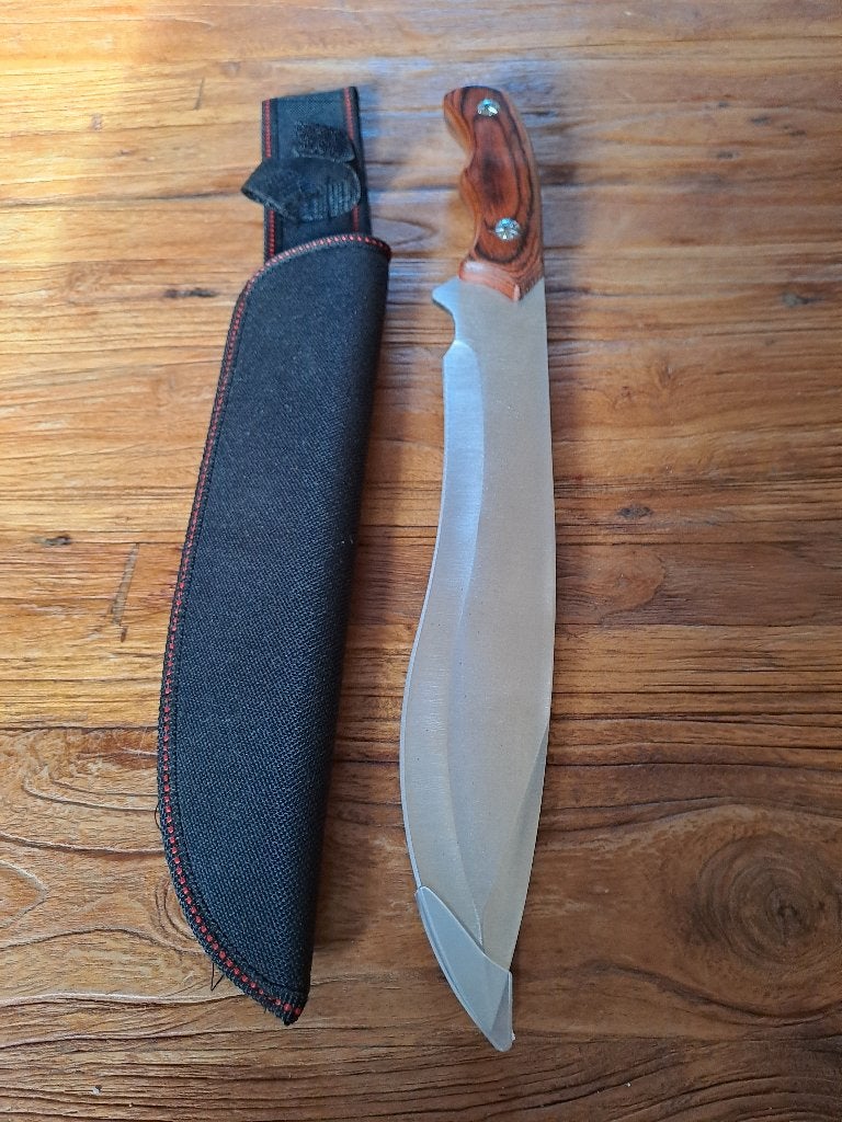Nieuwe Groot Kampeermes/Machete 38CM  I, Mes of Dolk, Amerika, ., Ophalen of Verzenden