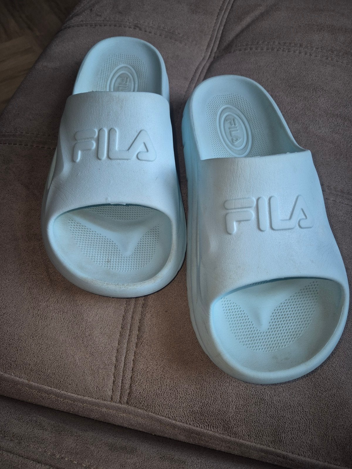 Fila Slippers Maat: 40, Kleding | Heren, Schoenen, Ophalen of Verzenden, Gedragen, Blauw, Slippers