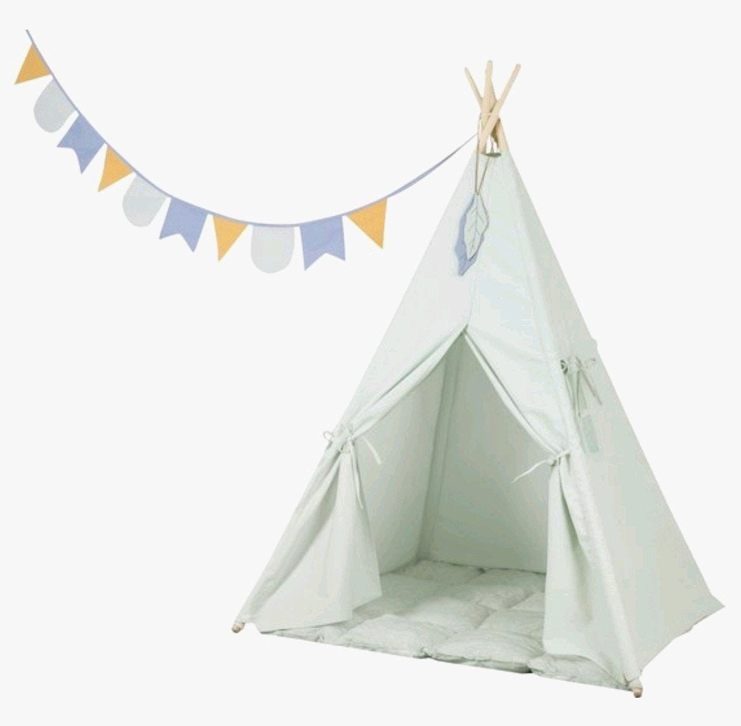 Little Dutch Tipi Tent Mint Groen - Zo goed als nieuw, Ophalen of Verzenden, Zo goed als nieuw