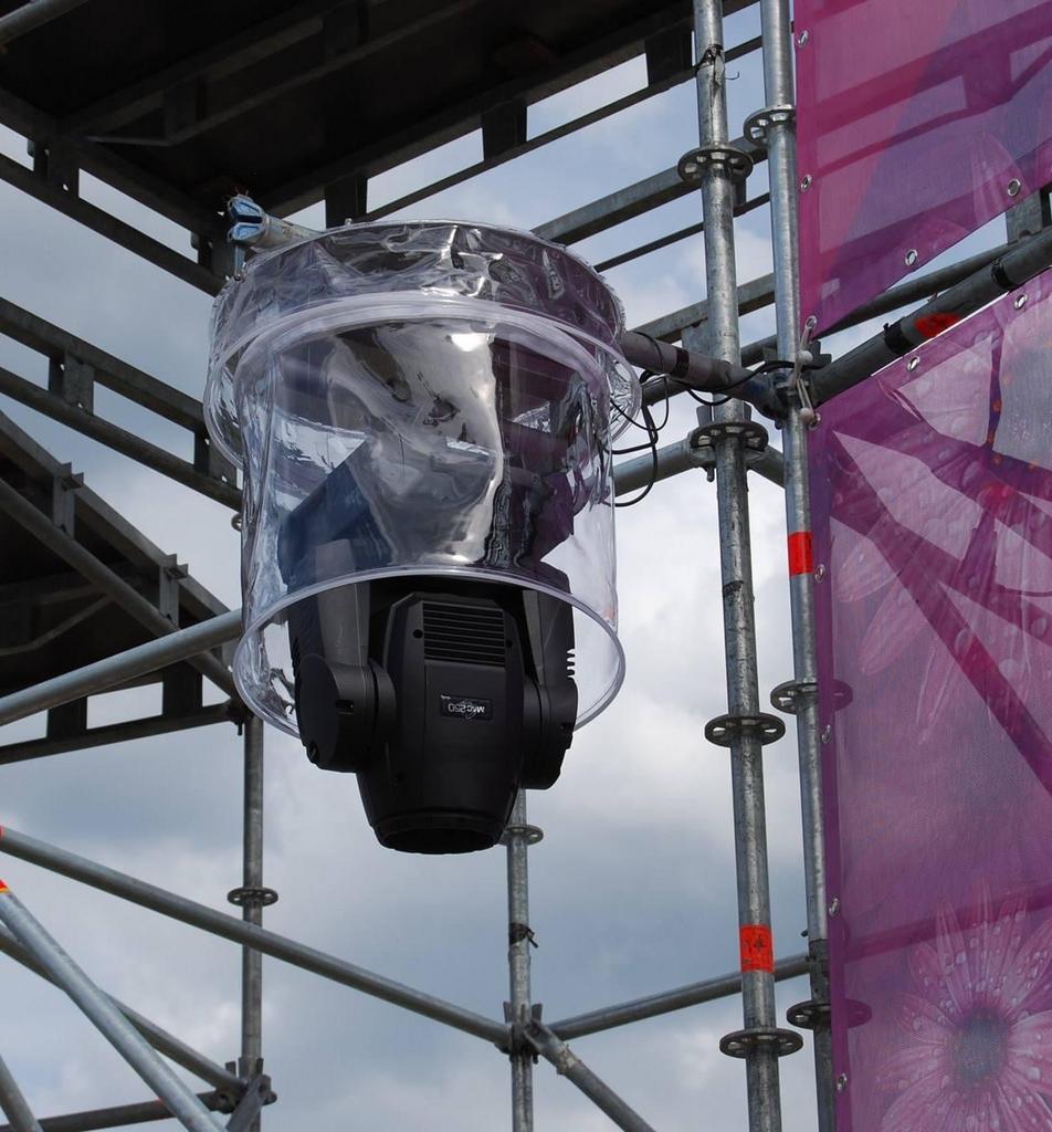 Regenkap 60cm voor Moving Head - Bescherming tegen regen, Ophalen, Gebruikt, Licht