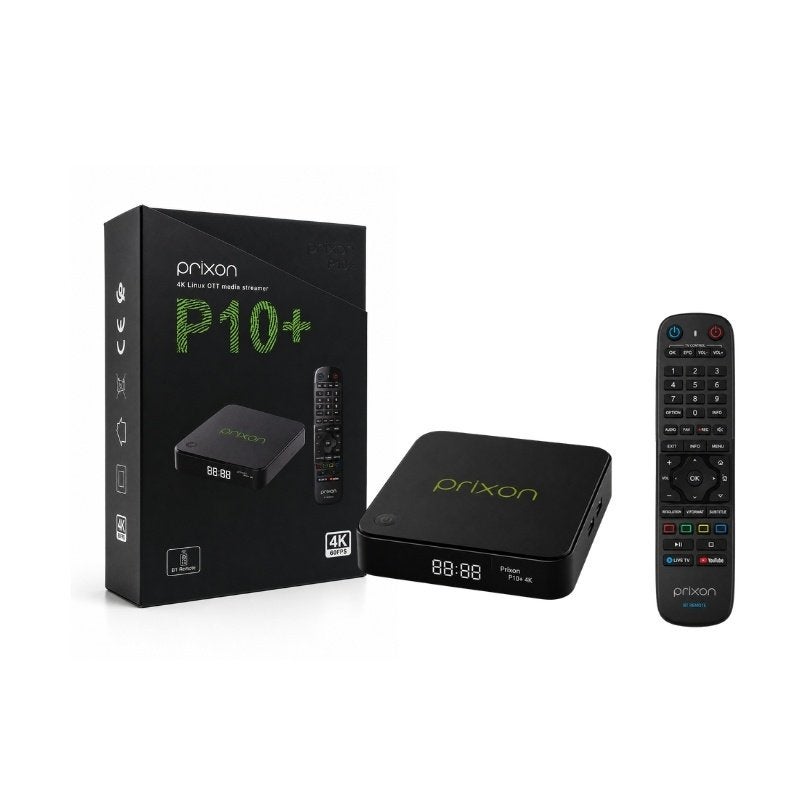Prixon P9 PRO 2026 &  Prixon P10+ 2026 – 4K Linux, Ophalen of Verzenden, Refurbished, USB 2