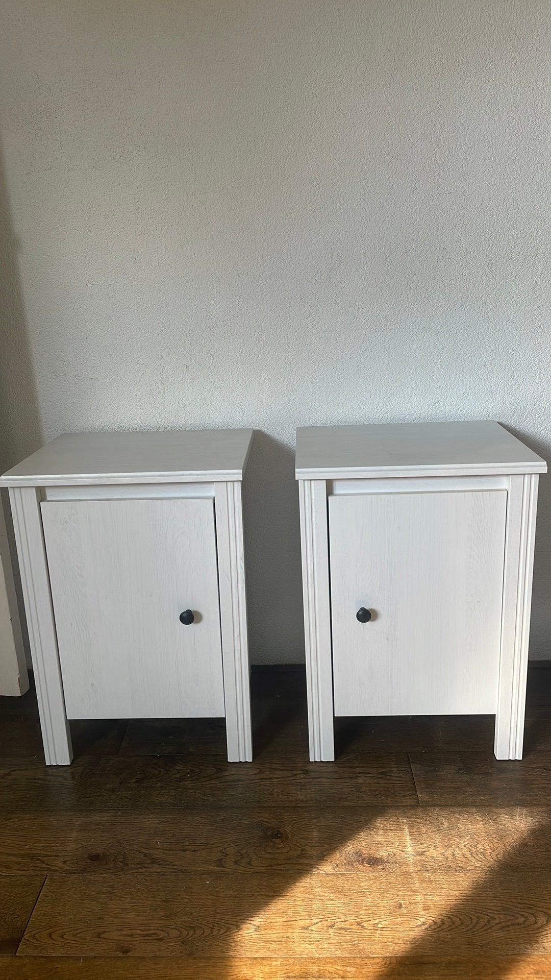 Ikea Brusali nachtkastjes, Ophalen, Zo goed als nieuw, Minder dan 45 cm, Minder dan 55 cm