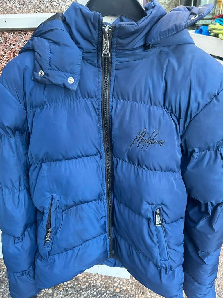 Malelions winterjas, Ophalen of Verzenden, Zo goed als nieuw, Overige maten, Blauw