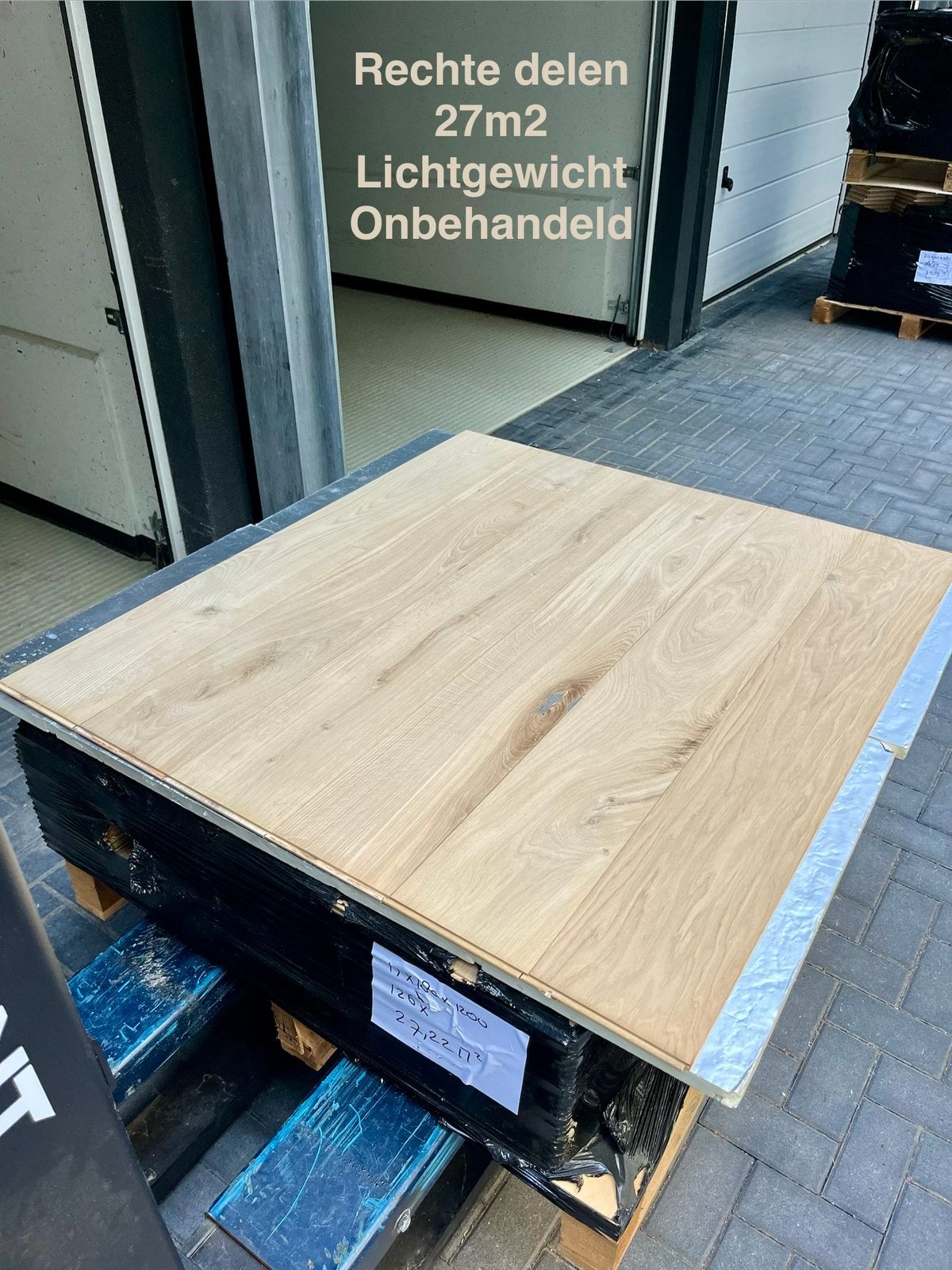 Eiken vloer, Huis en Inrichting, Stoffering | Vloerbedekking, Ophalen of Verzenden, Zo goed als nieuw, 25 tot 50 m², Parket