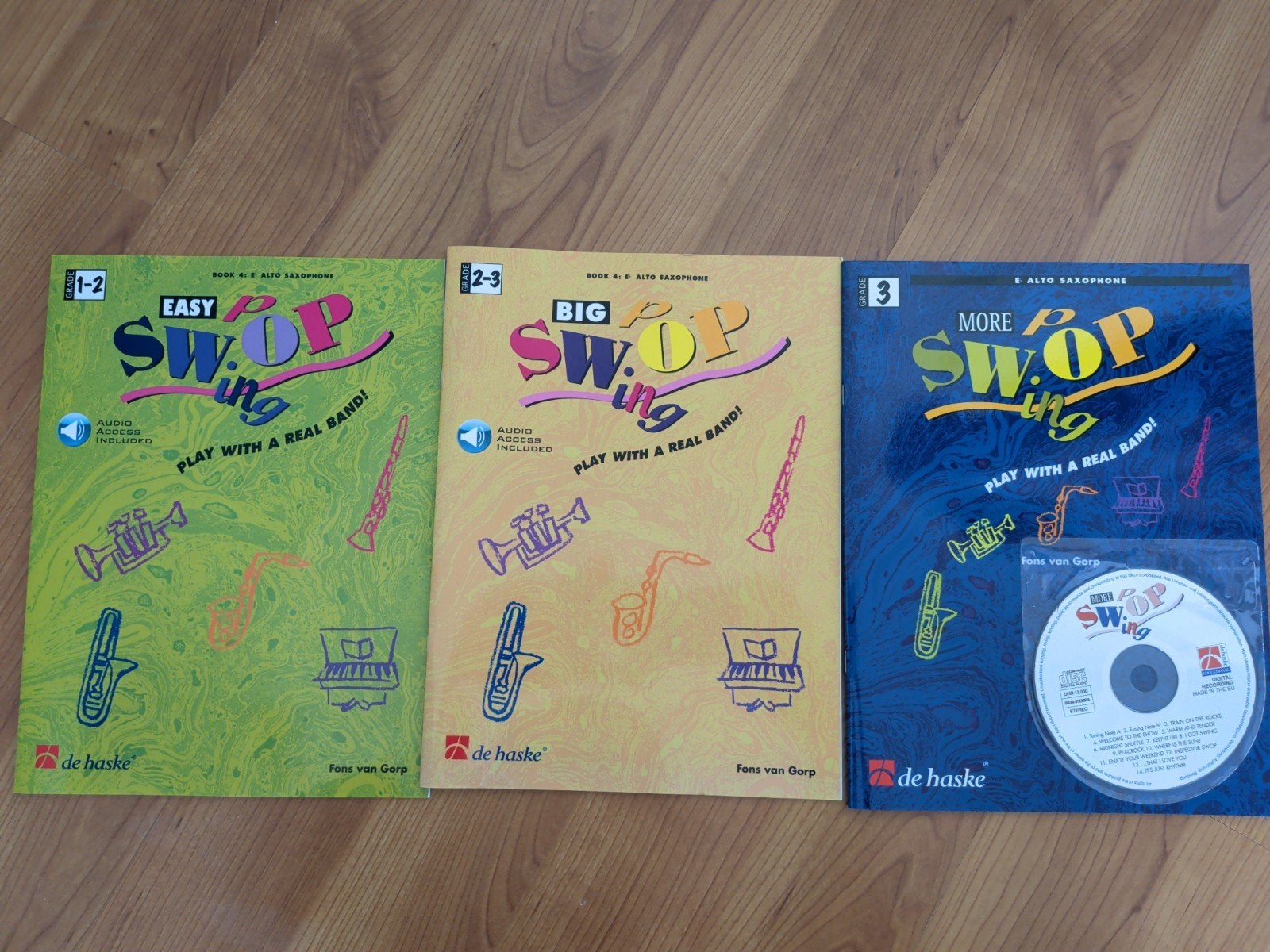 Easy Swing, Big Swing, More Swing - Altsaxofoon boeken, Ophalen of Verzenden