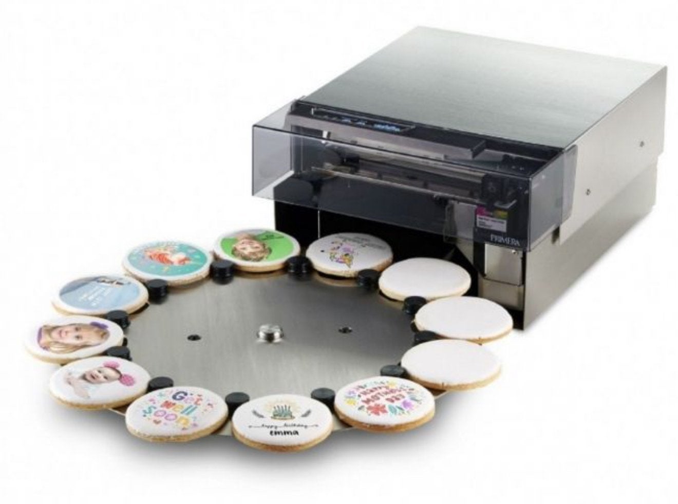Primera Eddie Eetbare Inktprinter voor Koekjes, bonbons etc, Ophalen of Verzenden, Zo goed als nieuw
