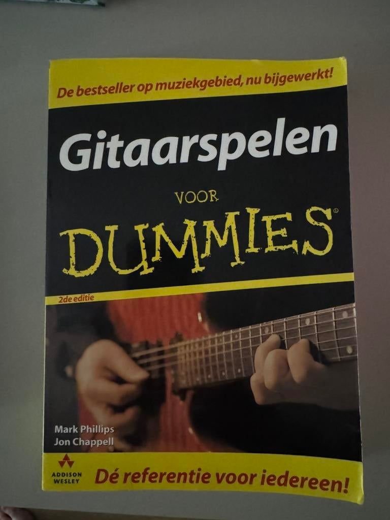 Boek Gitaarspelen voor dummies, Boeken, Muziek, Ophalen of Verzenden, Zo goed als nieuw