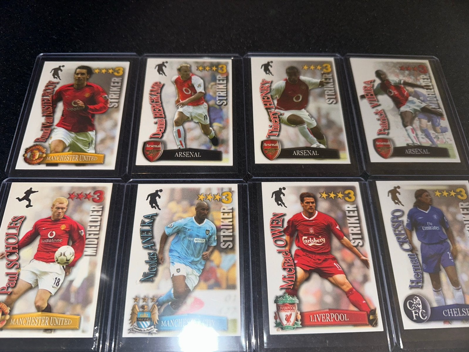 Shoot out 2003/2004 (Dennis Bergkamp, Van Nistelrooy), Ophalen of Verzenden, Zo goed als nieuw, Meerdere plaatjes