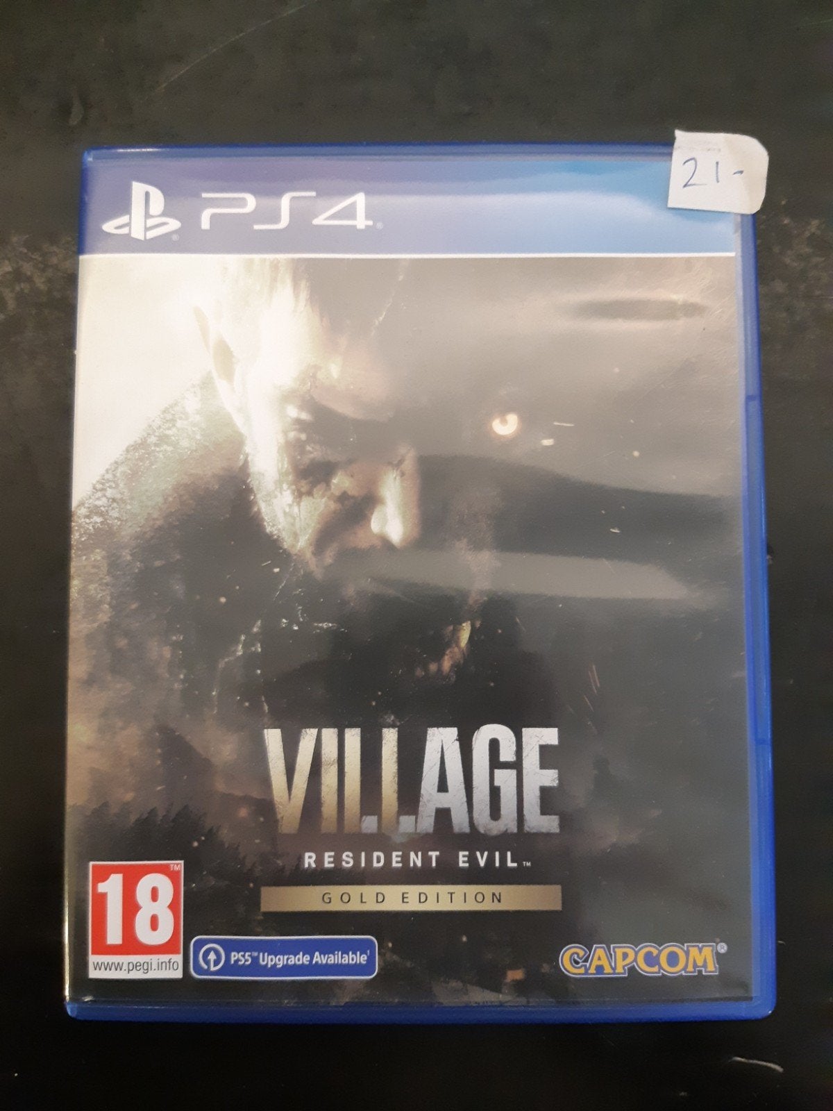 Resident Evil Village Gold Edition PS4 (PS5 upgrade), Vanaf 18 jaar, 1 speler, Ophalen of Verzenden, Zo goed als nieuw