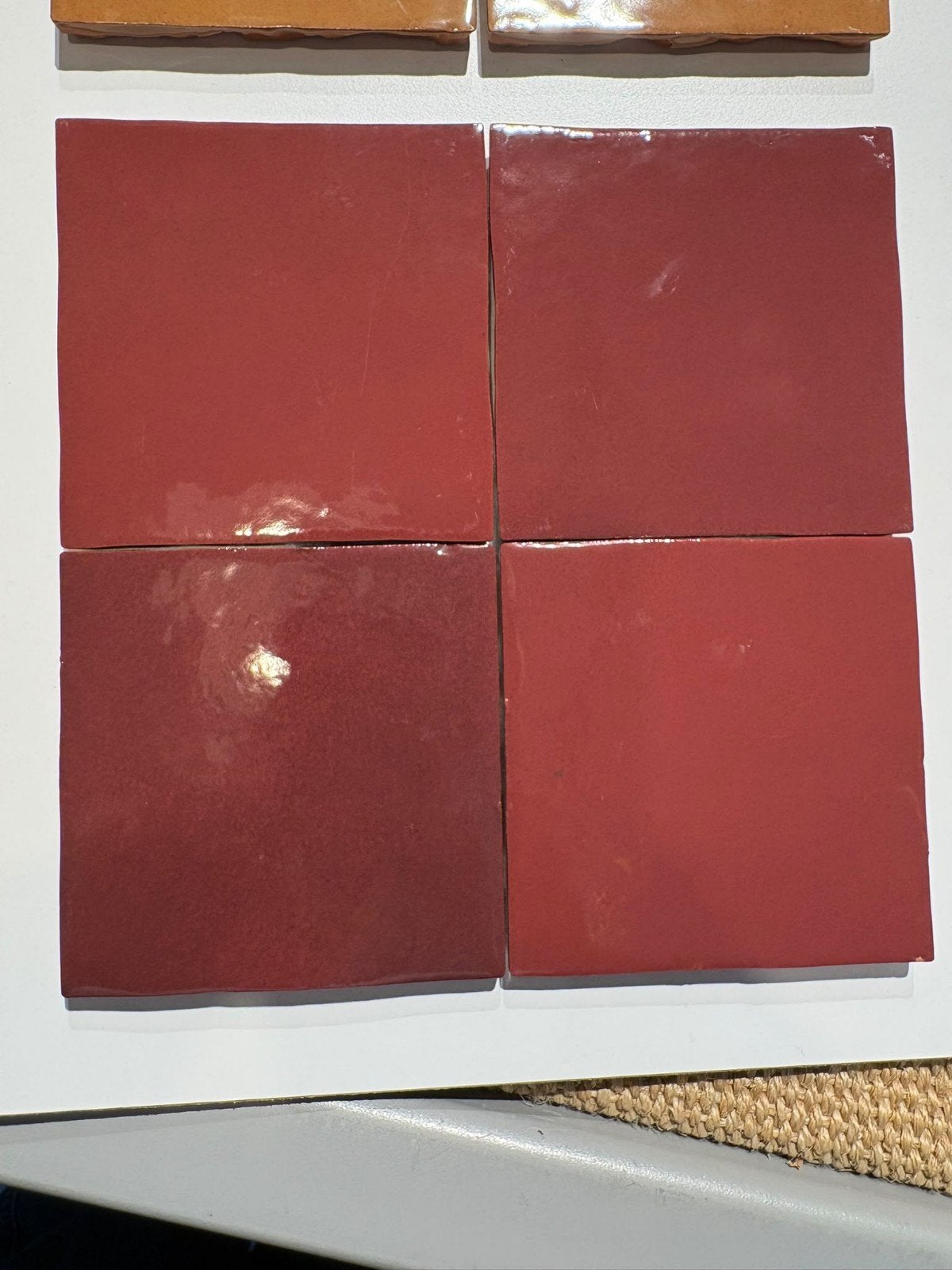 Cevica Zelij Burdeos 10x10, Antiek en Kunst, Ophalen