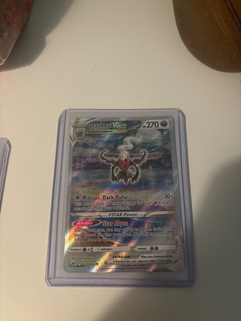 Darkrai Vstar crown zenith, Ophalen, Zo goed als nieuw