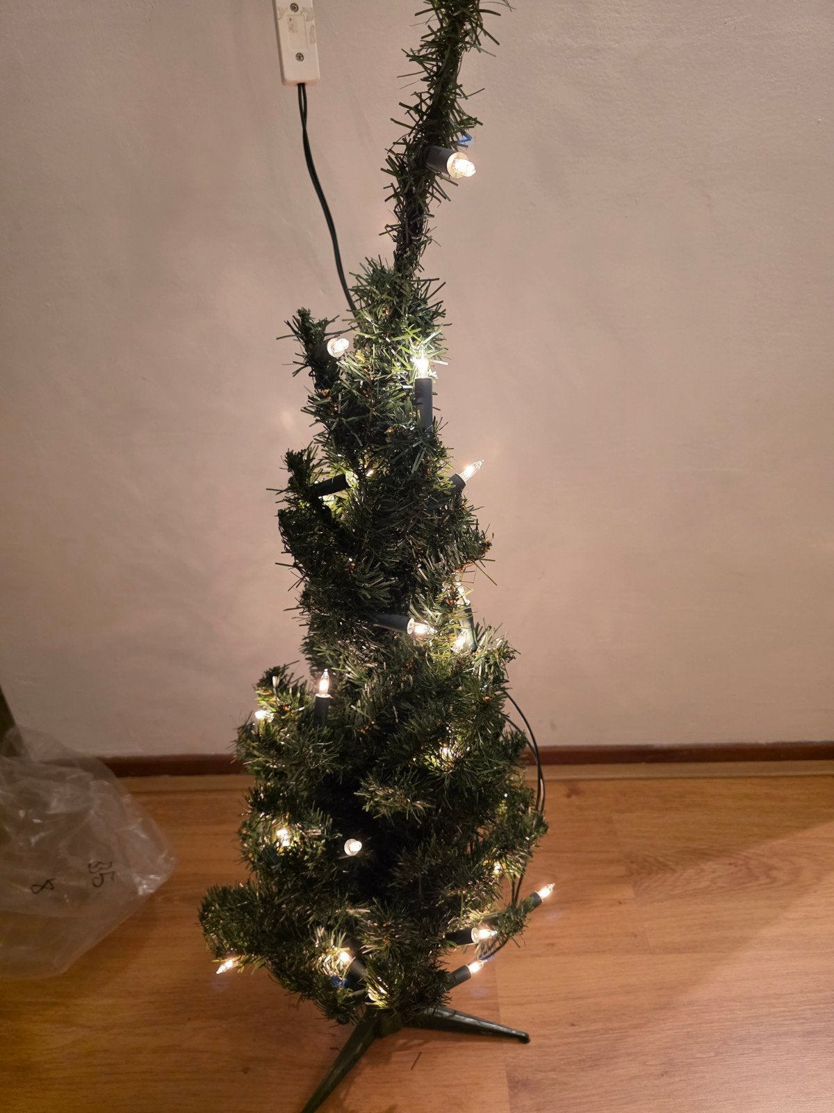 Kerstboompjes, Ophalen