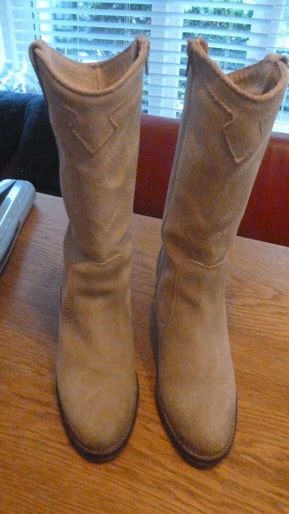 cowboylaarzen maat 38, Hoge laarzen, Beige, Nieuw, Ophalen of Verzenden