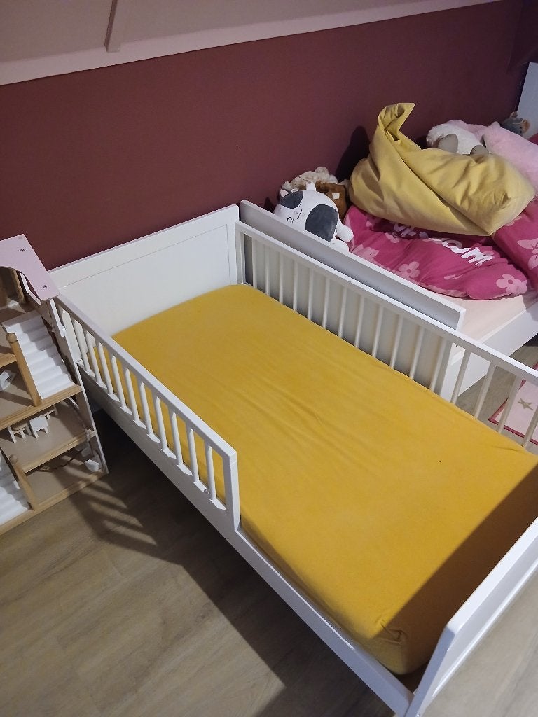 Kinderbed, Gebruikt, 70 tot 85 cm, Minder dan 140 cm, Ophalen