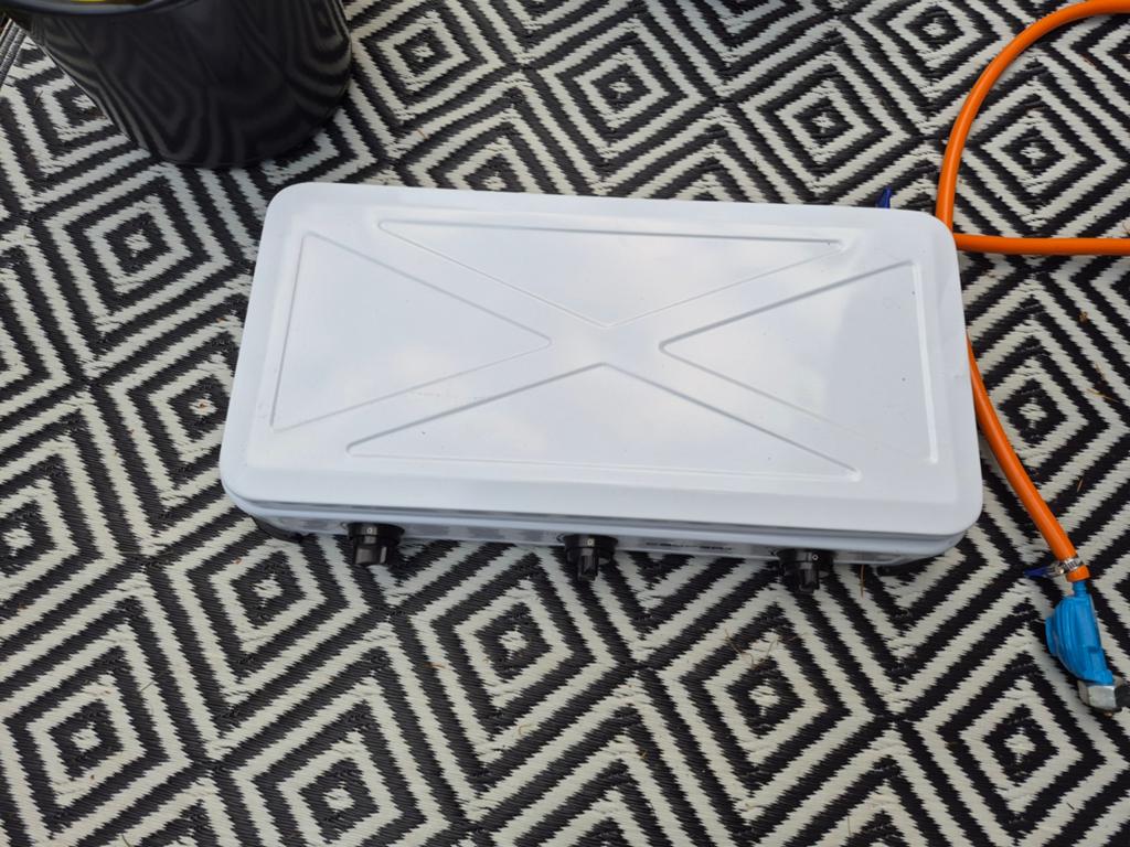 Te koop zgan camping gasfornuis, Caravans en Kamperen, Ophalen of Verzenden, Zo goed als nieuw