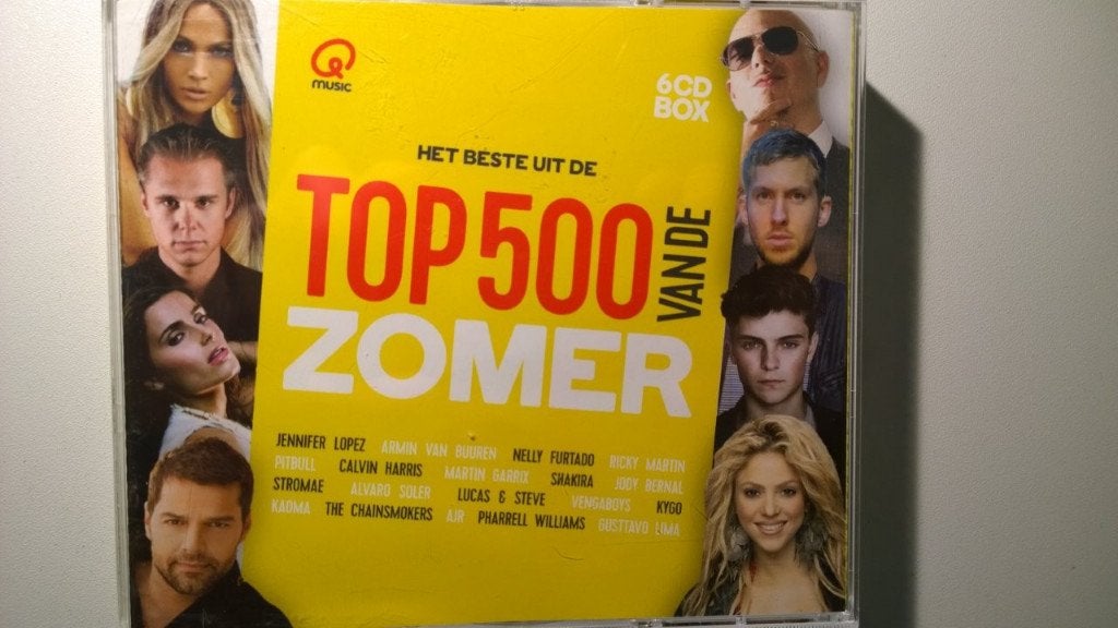 Het Beste Uit De Top 500 Van De Zomer 2017 (6 CD), Ophalen of Verzenden, Zo goed als nieuw, Pop, Boxset