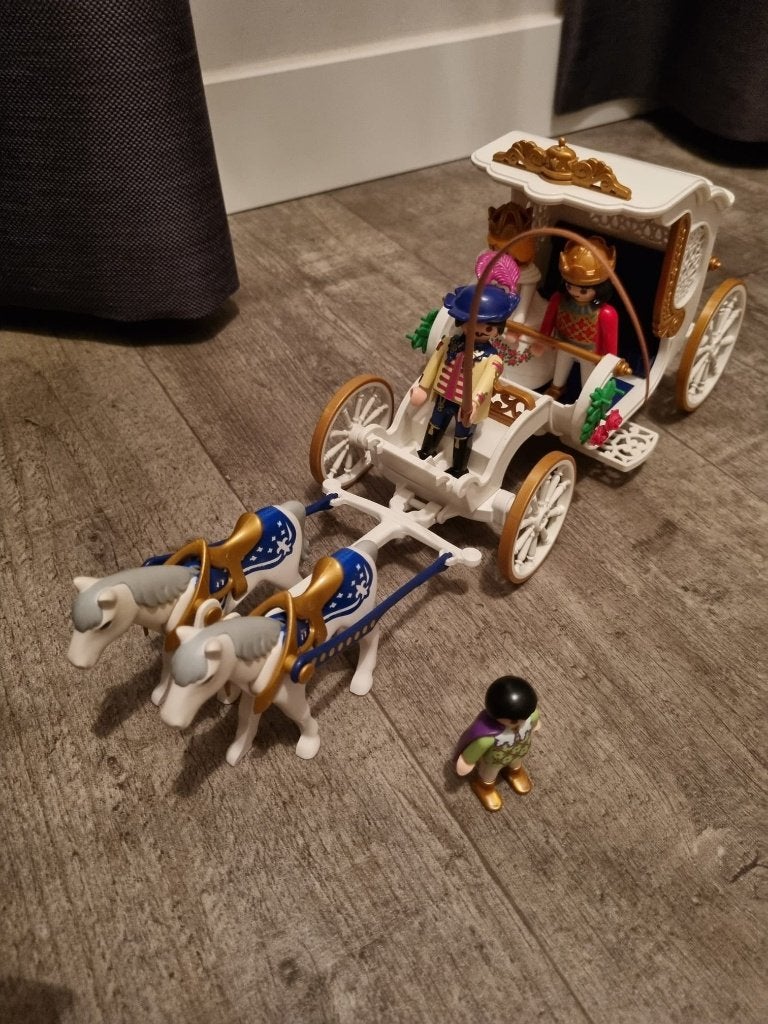 Playmobil City sets paardenkoets, stal enz, Kinderen en Baby's, Ophalen, Gebruikt, Complete set, Overige typen