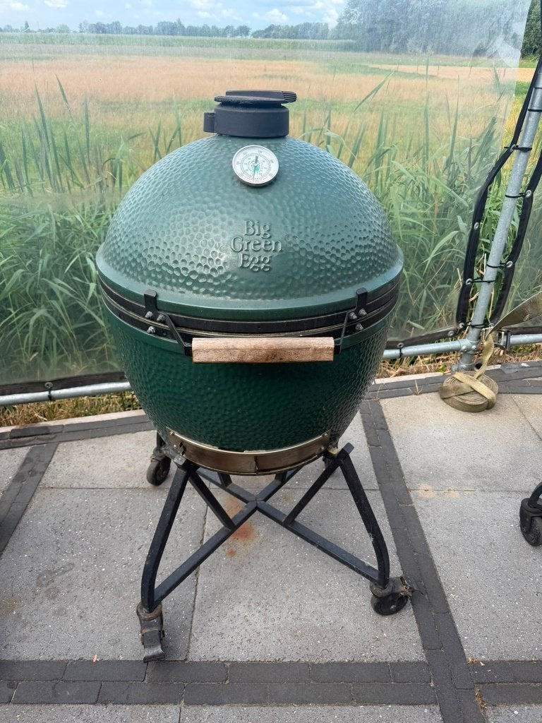 Big Green Egg Extra Large, Ophalen, Gebruikt, Big Green Egg (origineel), Met accessoires