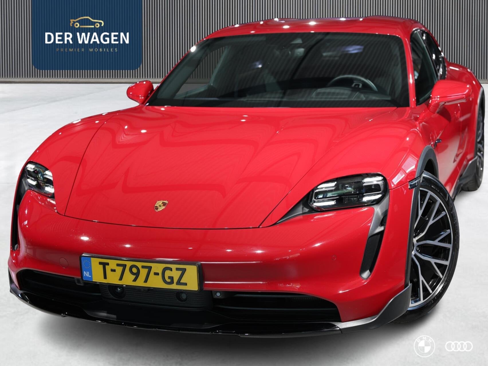 Porsche Taycan Cross Turismo 4S 93 kWh / BURMESTER / NACHTZI, Auto's, Porsche, 2220 kg, 4 stoelen, 93 kWh, Leder