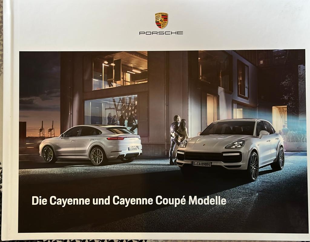 Porsche Cayenne en Cayenne Coupé Modellen Brochure, Ophalen of Verzenden, Nieuw, Porsche
