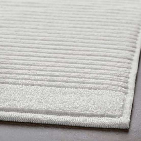 2x nieuwe IKEA ALSTERN Badmat (50x80 cm) witi – ongebruikt, IKEA, Wit, Nieuw, Ophalen of Verzenden