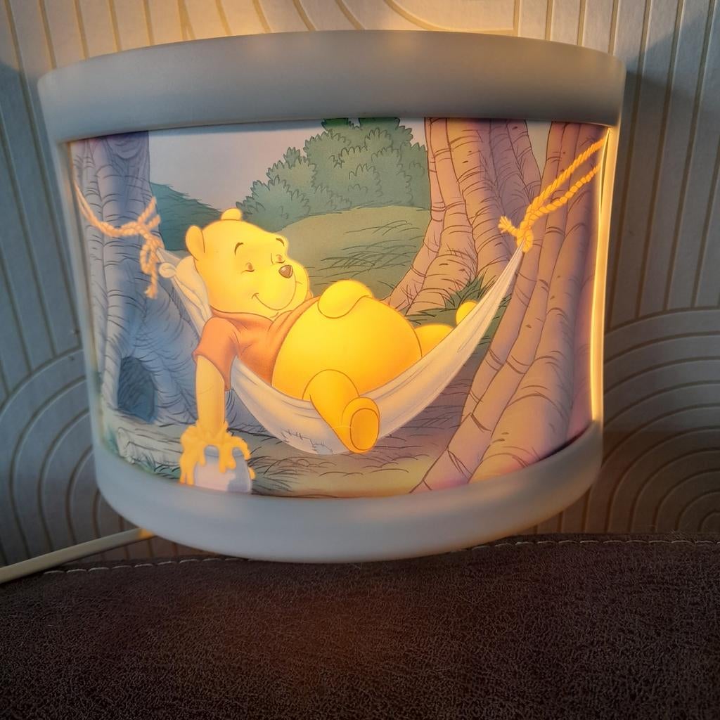 Winnie de Poeh wandlamp voor de kinderkamer, Ophalen, Gebruikt, Kunststof, Kinderkamer, Disney, Cartoon