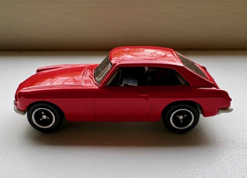 Matchbox MGB GT ROOD, Ophalen of Verzenden, Nieuw, Auto