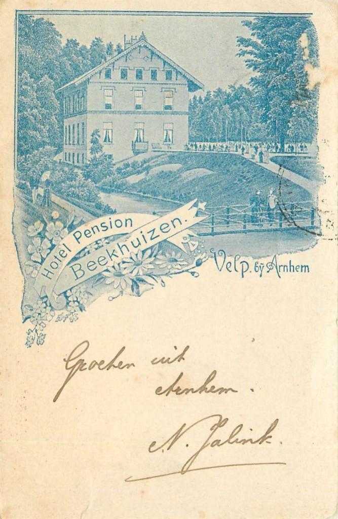 701-405-045 Velp Beekhuizen, Verzenden, Voor 1920, Gelderland