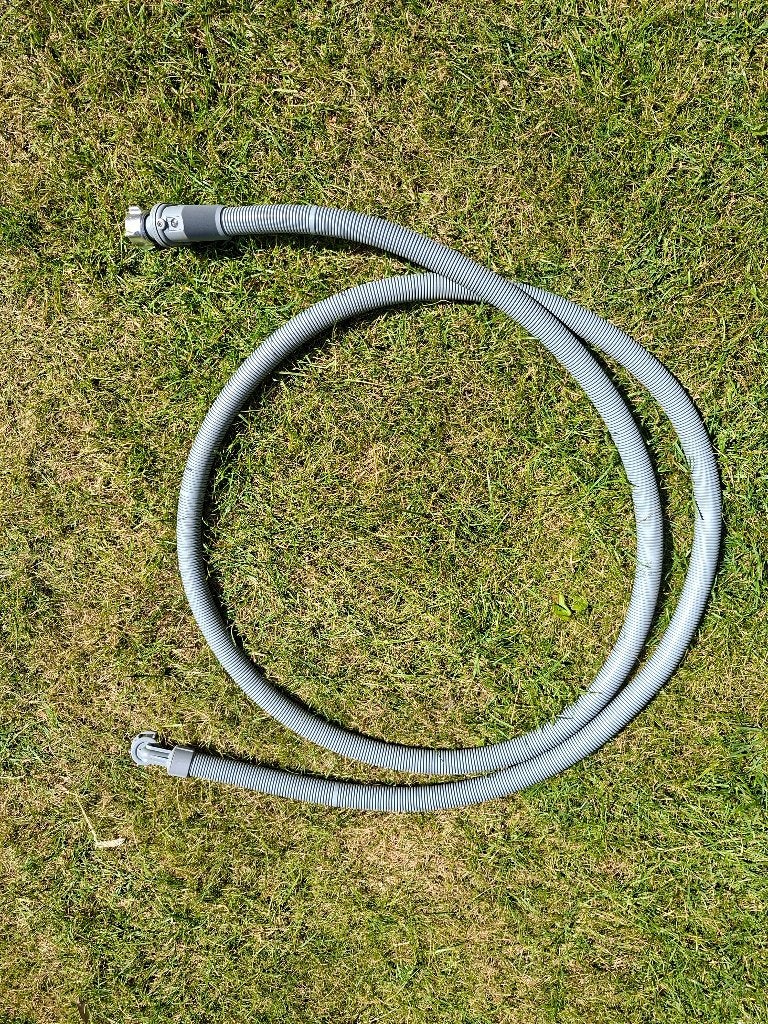 Aanvoerslang met waterslot voor (af)wasmachine,  3 meter, Ophalen of Verzenden, Gebruikt