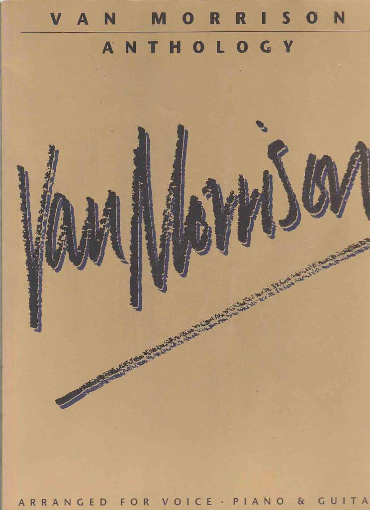 Van Morrison Anthology Piano Guitar Voice  ( 431 ), Verzenden, Klassiek, Gitaar, Zo goed als nieuw