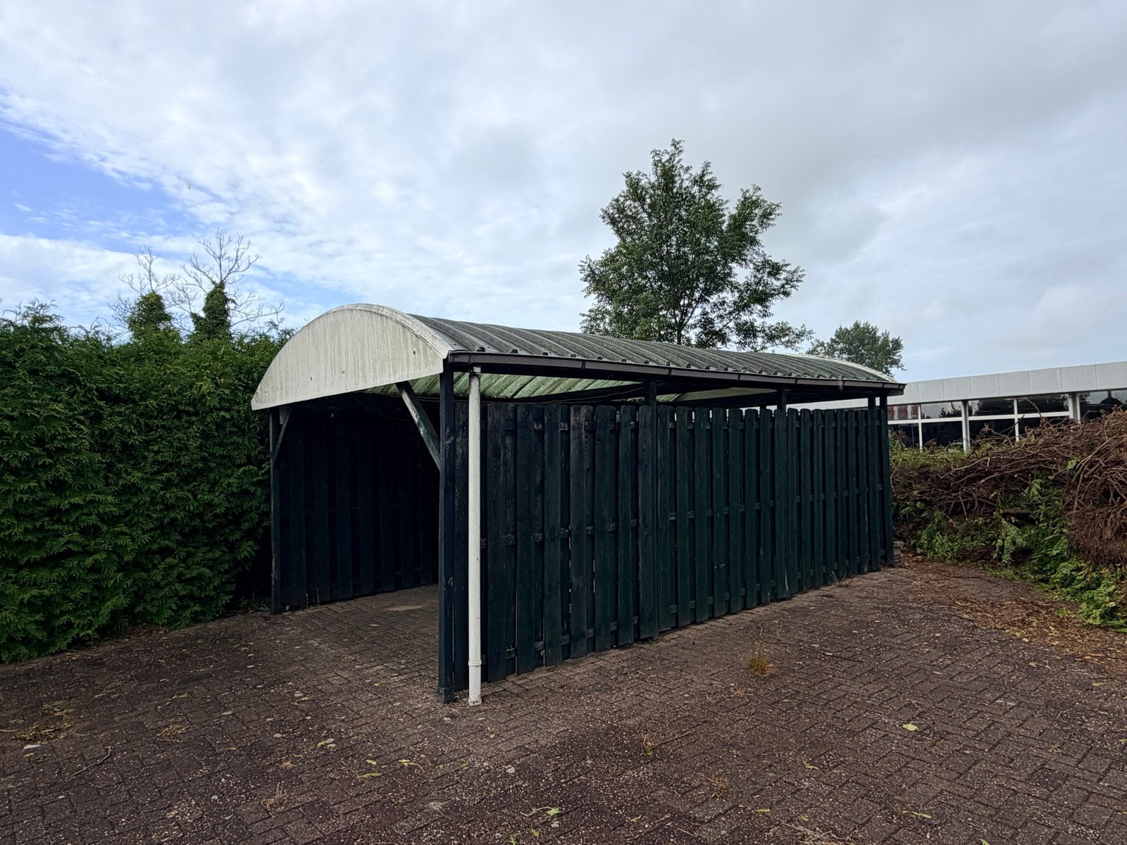 Gratis :Robuuste Carport / Overkapping - Gebruikt Dokkum, Ophalen of Verzenden, Gebruikt, Carport