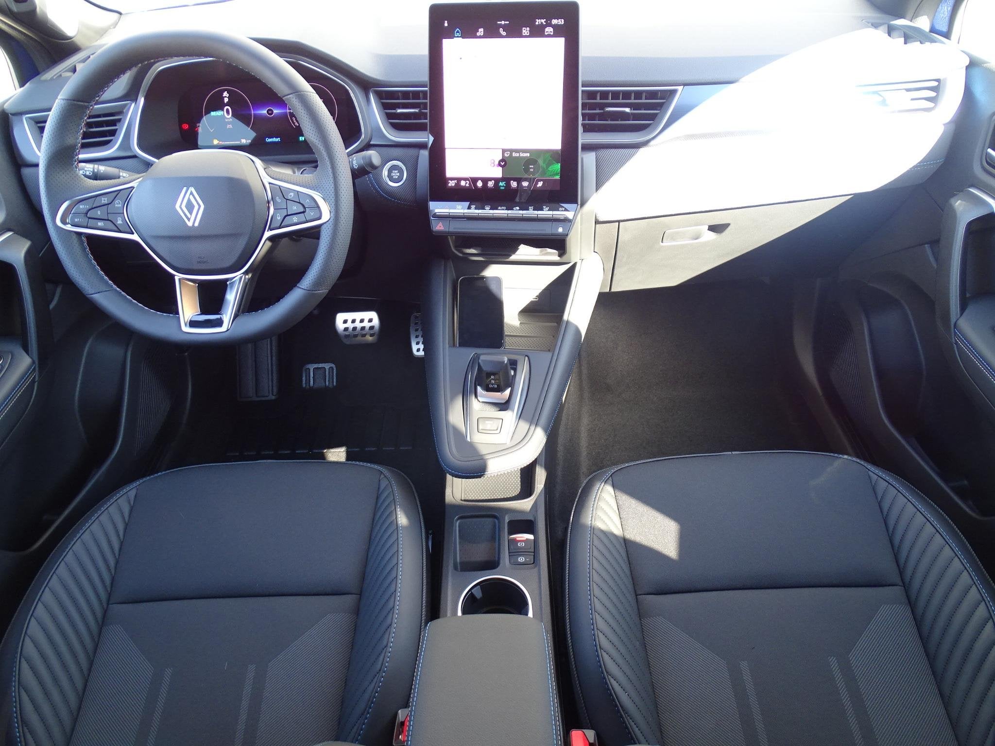 Renault Captur 1.8 E-Tech full hybrid 160 esprit Alpine NU 5, Auto's, 1789 cc, 4 cilinders, Met garantie (alle), Blauw