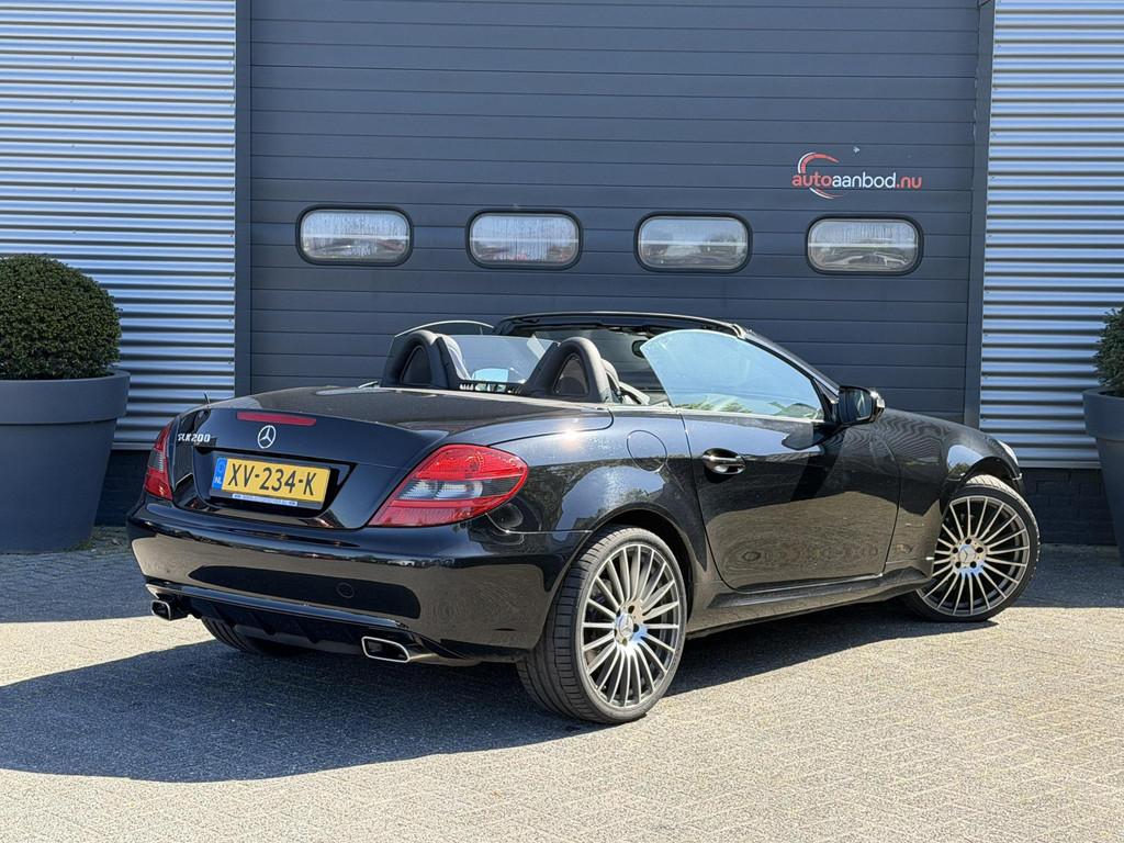 Mercedes-Benz SLK-klasse 200 K. | Navigatie | 19 Inch Lichtm, Auto's, Achterwielaandrijving, Gebruikt, Zwart, 4 cilinders