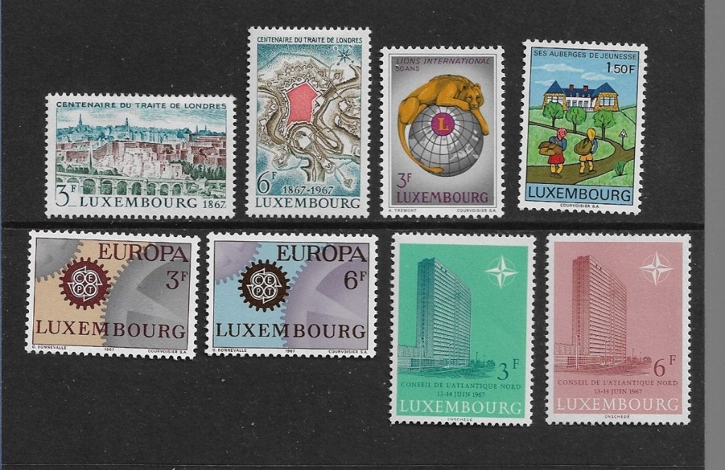 Postegels         Luxenburg   746/753  PF, Ophalen of Verzenden, Luxemburg, Postfris