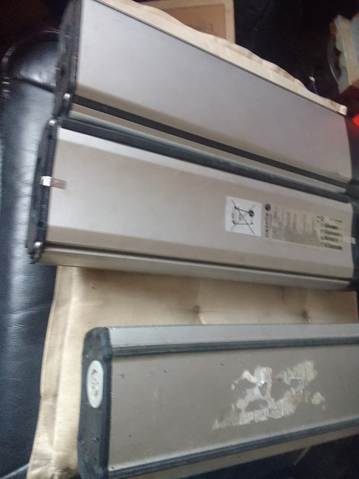 gazelle accu s gold. 2x 1x zilver bieden, Gebruikt