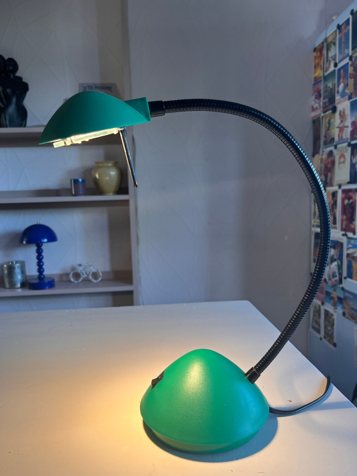 Mascot Lighting Model M-228 Bureaulamp Groen, Huis en Inrichting, Gebruikt, Overige merken, Groen, Ophalen of Verzenden