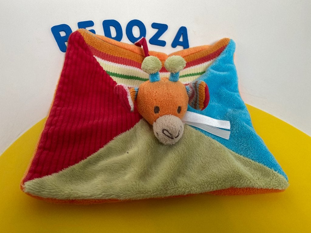 K4174 happy horse doek doekje giraf giraffe, Ophalen of Verzenden, Zo goed als nieuw, Overige typen