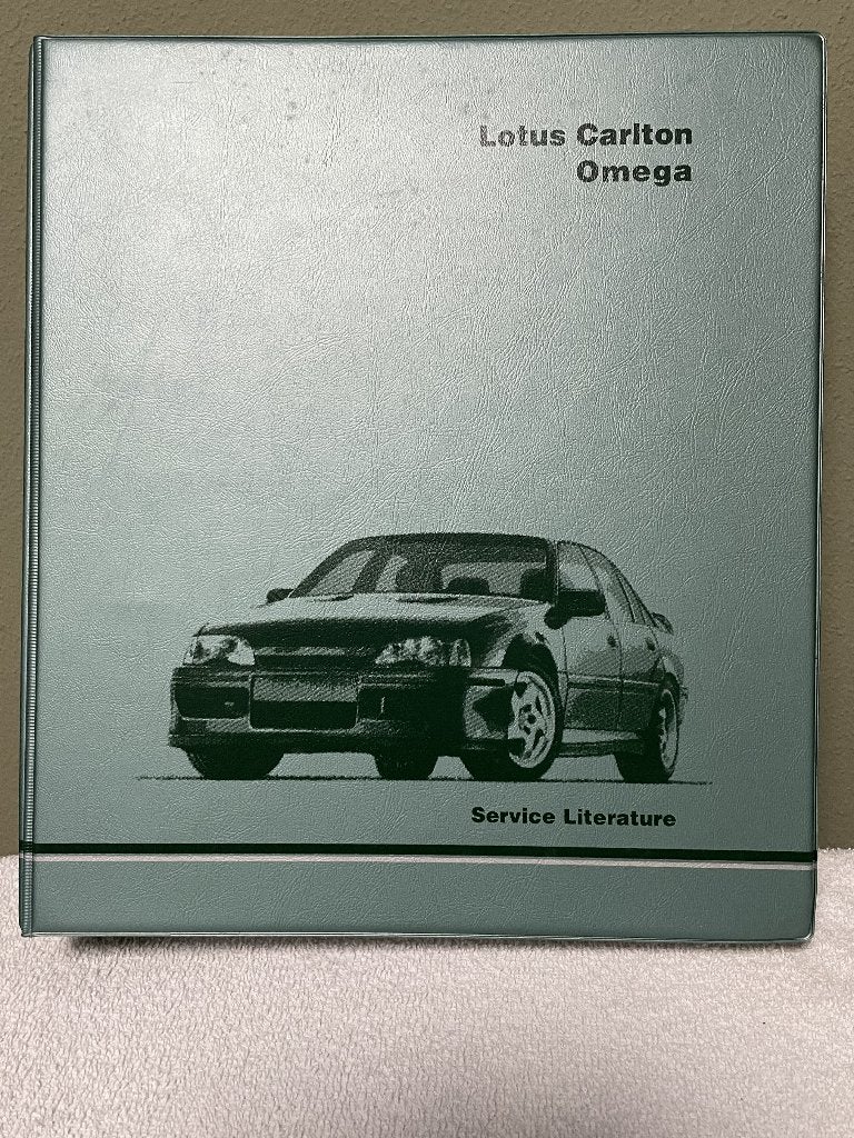 Lotus Omega Werkplaatshandboek (Duits/Engels) - Zeldzaam, Ophalen of Verzenden